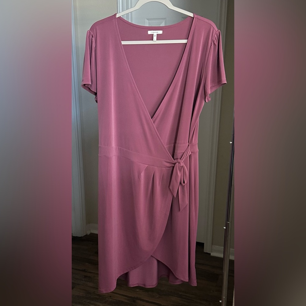 Maurices Short Sleeve Midi Dress